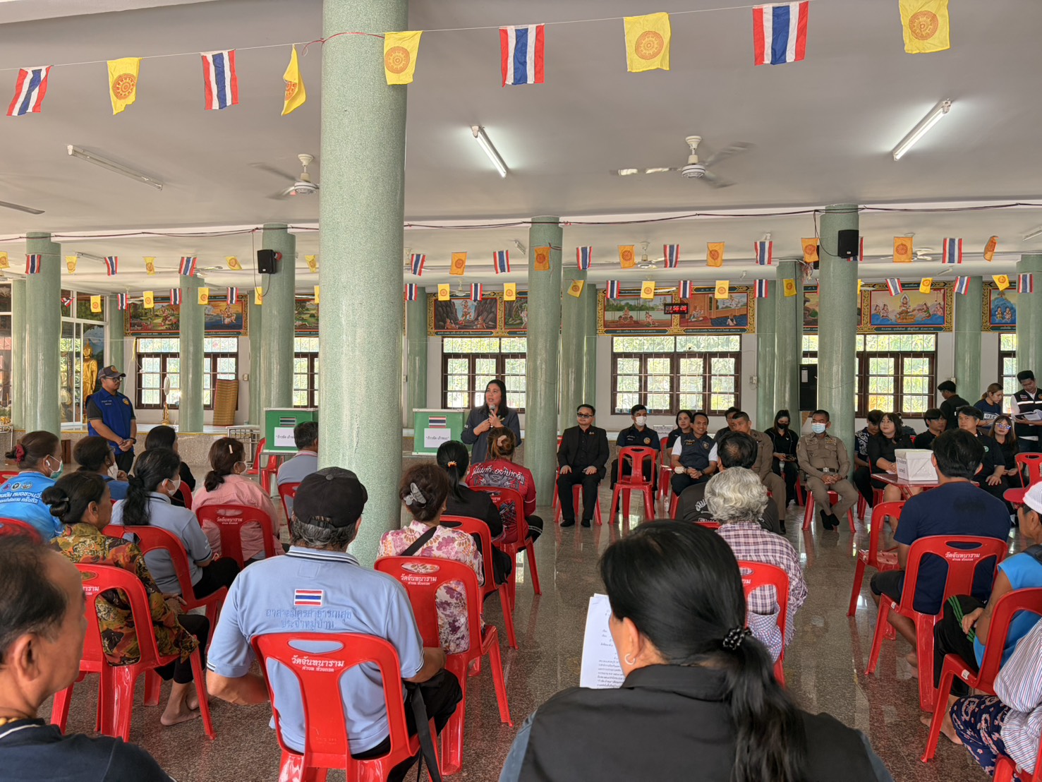 🎗️สพอ.สรรคบุรี ร่วมโครงการแก้ไขปัญหายาเสพติดในพื้นที่หมู่บ้าน/ชุมชน ปปส.ภาค 1 ปฏิบัติการ "ก้าวชัด เก้าชนะ" 💊🏥