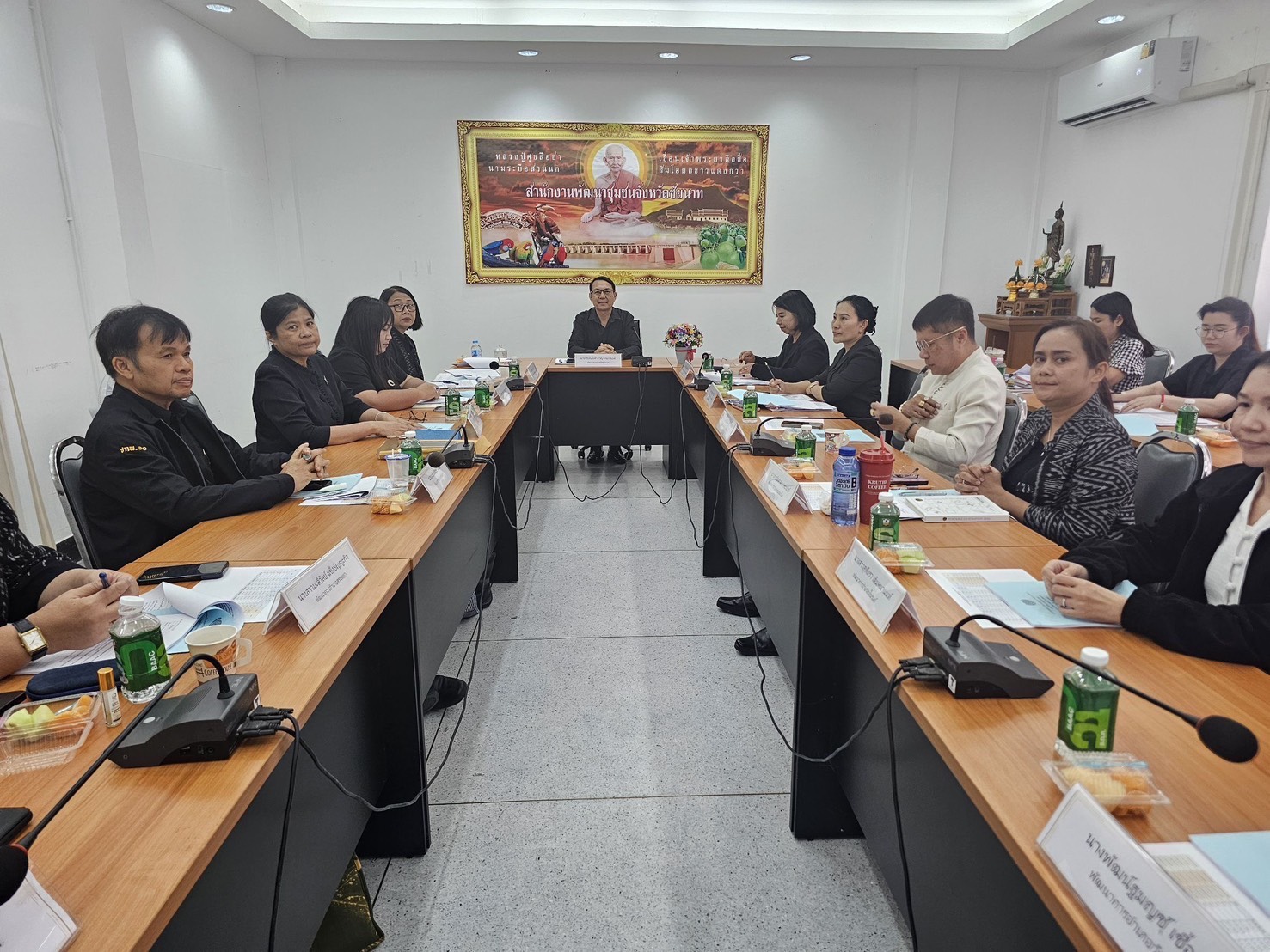 🎗️สพอ.สรรคบุรี จังหวัดชัยนาท ร่วมประชุมขับเคลื่อนงานพัฒนาชุมชน ประจำเดือนมีนาคม 2569 ต้อนรับผู้บริหารชุดใหม่ มุ่งเป้าหมายเศรษฐกิจฐานรากมั่นคง