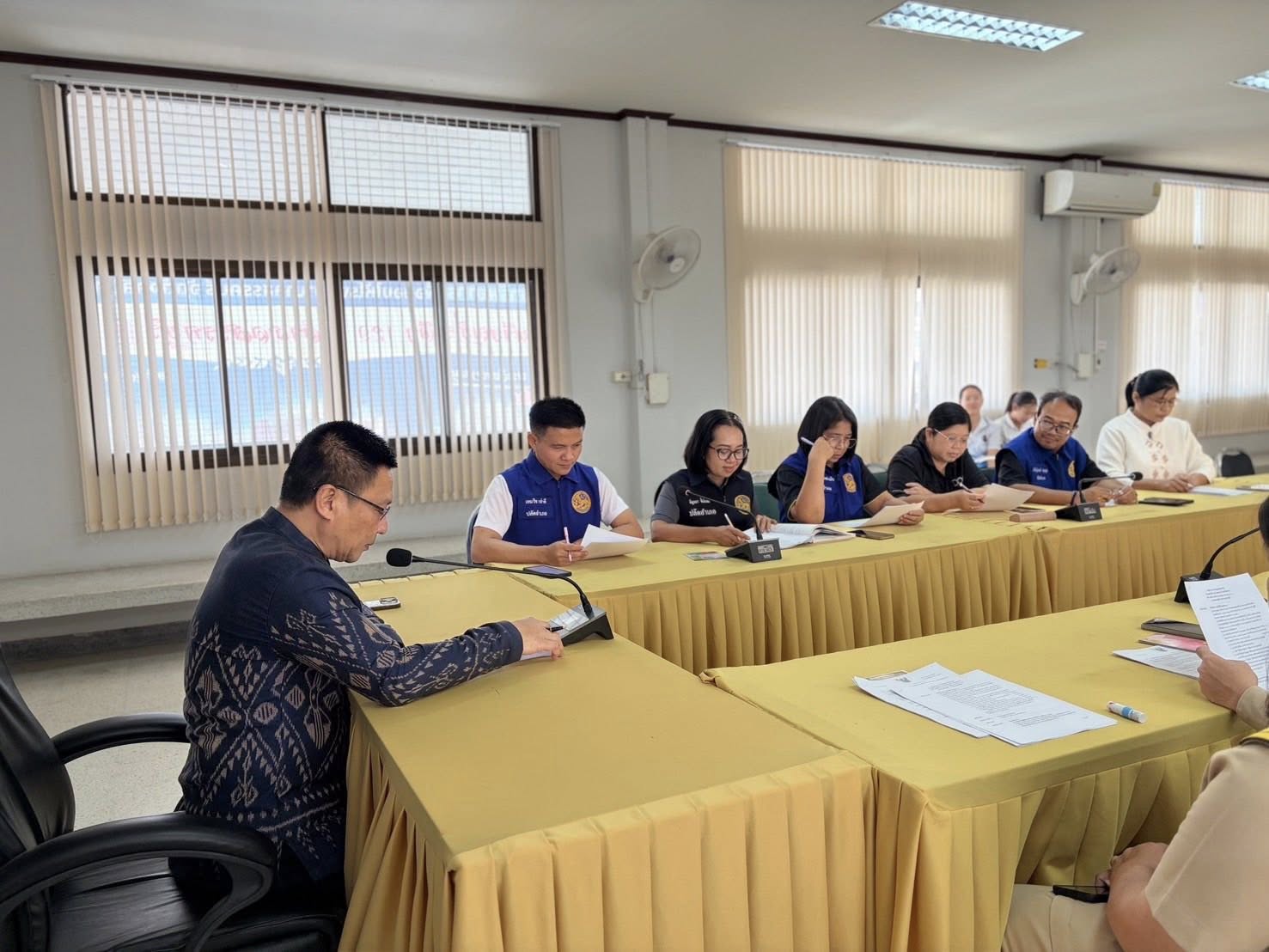  📣สพอ.สรรคบุรี จังหวัดชัยนาท ร่วมเป็นกรรมการคัดเลือกกำนัน ตำบลแพรกศรีราชา อำเภอสรรคบุรี จังหวัดชัยนาท