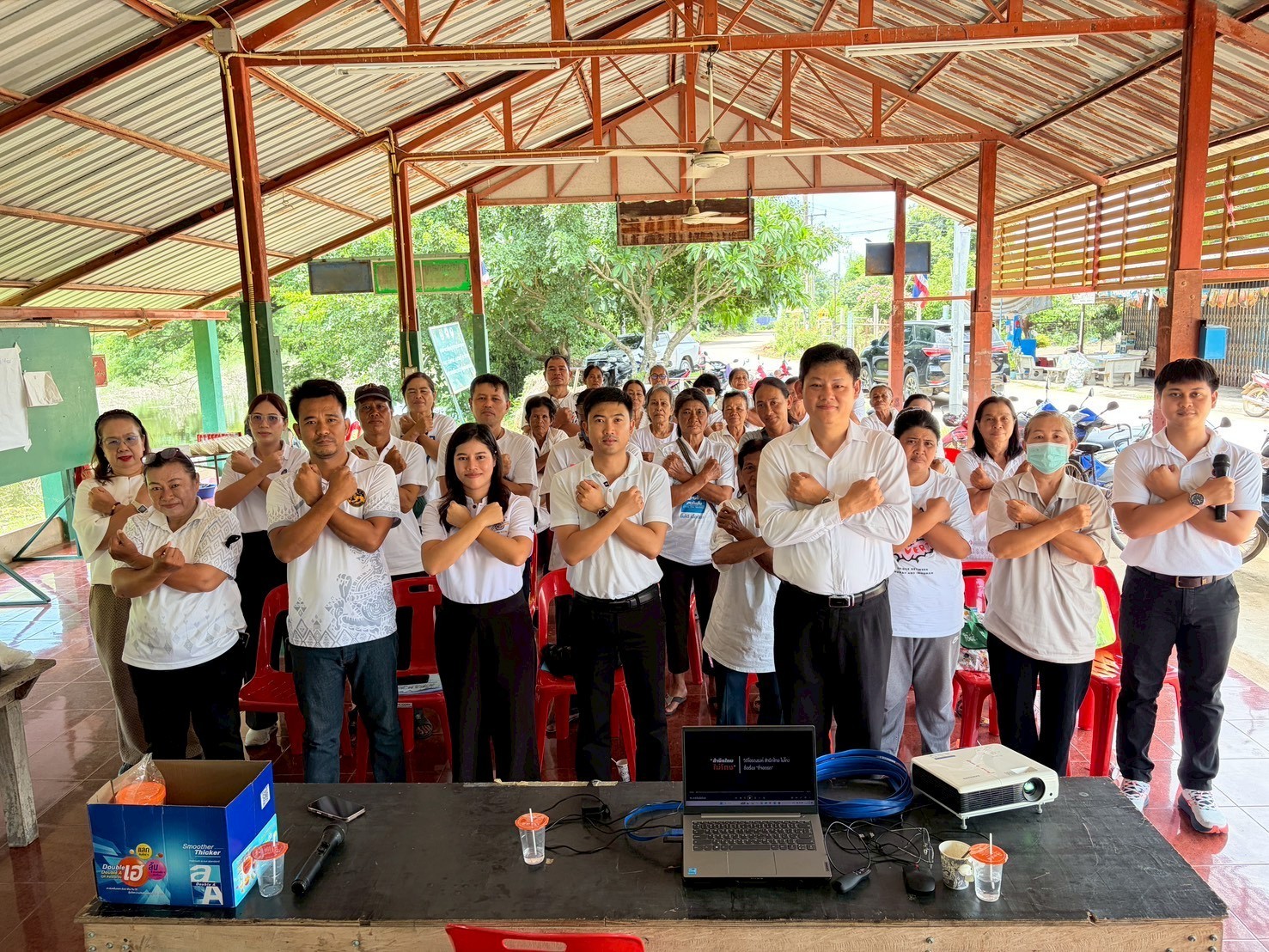 📣สพอ.สรรคบุรี จังหวัดชัยนาทดำเนินโครงการส่งเสริมพัฒนาชุมชนธรรมาภิบาล กิจกรรมประชุมเชิงปฏิบัติการส่งเสริมการมีส่วนร่วมของผู้แทนภาคประชาชนในการต่อต้านการทุจริตและประพฤติมิชอบ