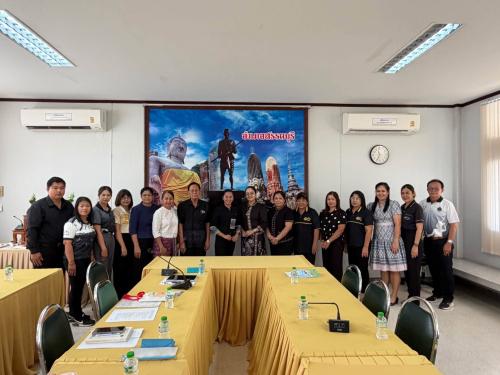 🤍🕊️ พช.สรรคบุรี จังหวัดชัยนาท เข้าร่วมประชุมหารือเตรียมความพร้อมการจัดการแสดงมหรสพสมโภช เนื่องในวันพระราชพิธีถวายพระเพลิงพระบรมศพ สมเด็จพระนางเจ้าสิริกิติ์ พระบรมราชินีนาถ พระบรมราชชนนีพันปีหลวง ครั้งที่ 1/2569